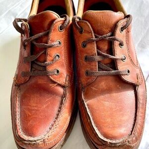 10 M Gortex Rocksport Rockport Vibram Leather Lace  Up Shoes Brown Waterproof